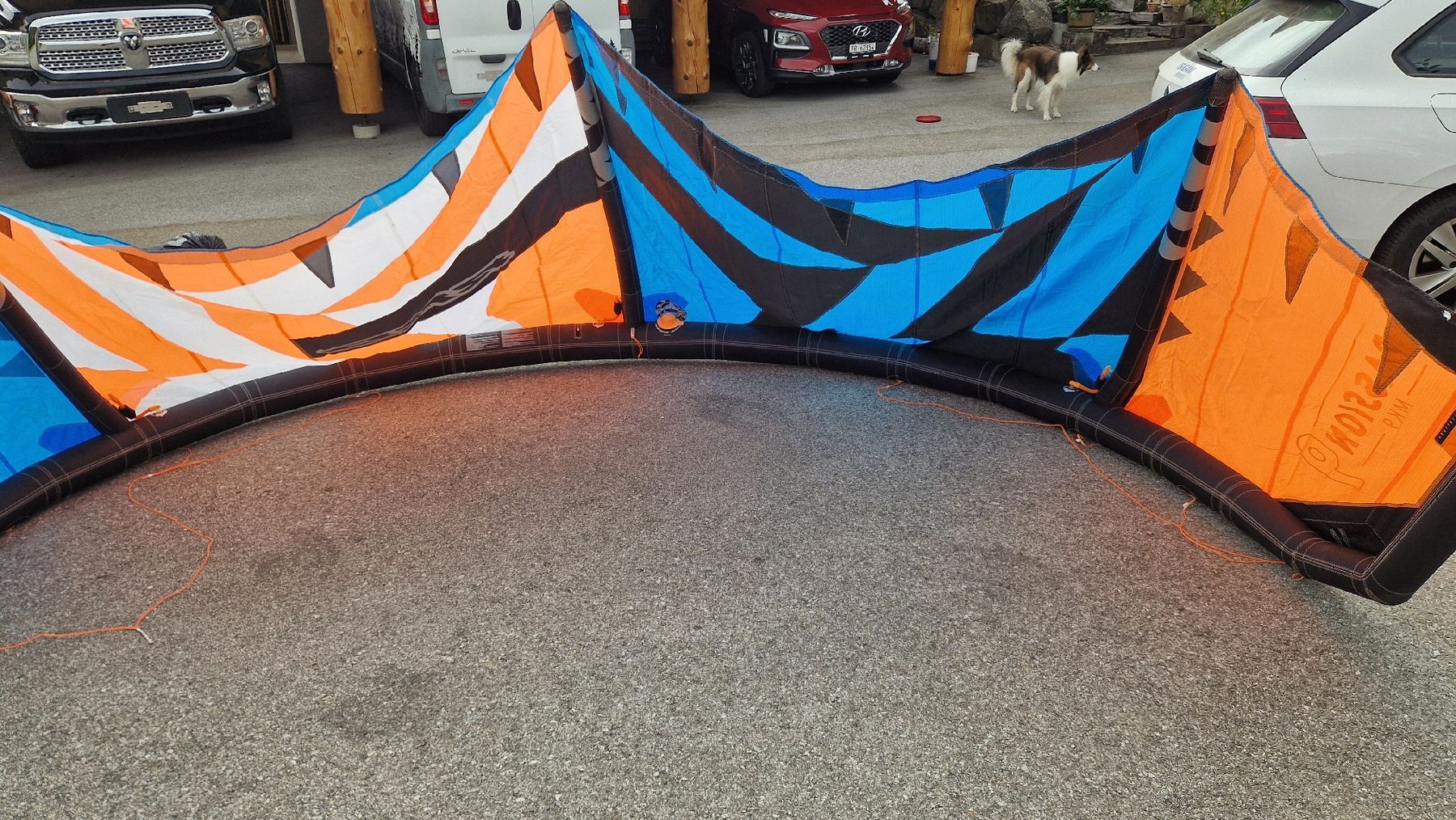 Aquilone: Kitesurf RRD PASSION MK9 9M – Usato da Vuadens venduto da najos17 4