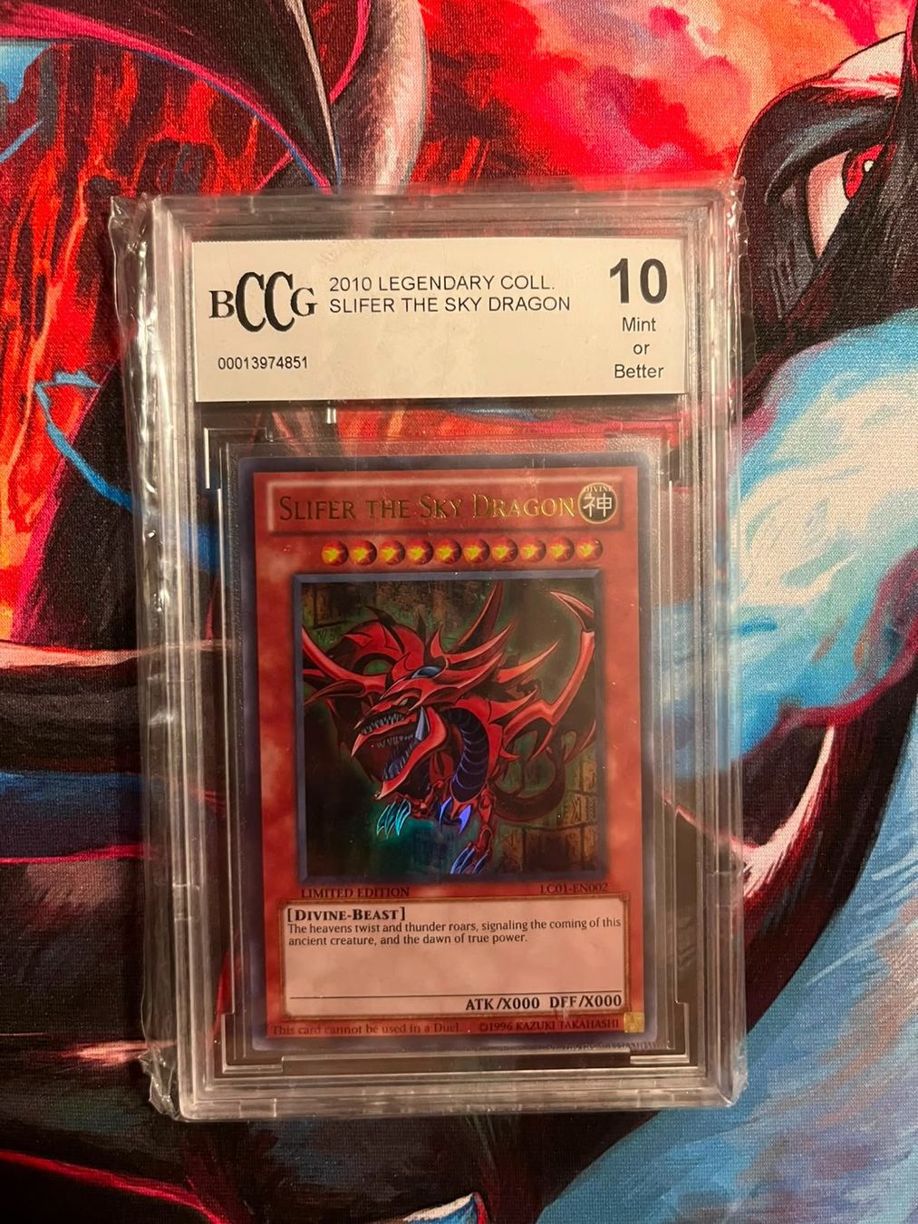 Yugioh Carte collezionabili: Slifer The Sky Dragon BCCG 10 – Nuovo (secondo la descrizione) da Siebnen venduto da Arti54