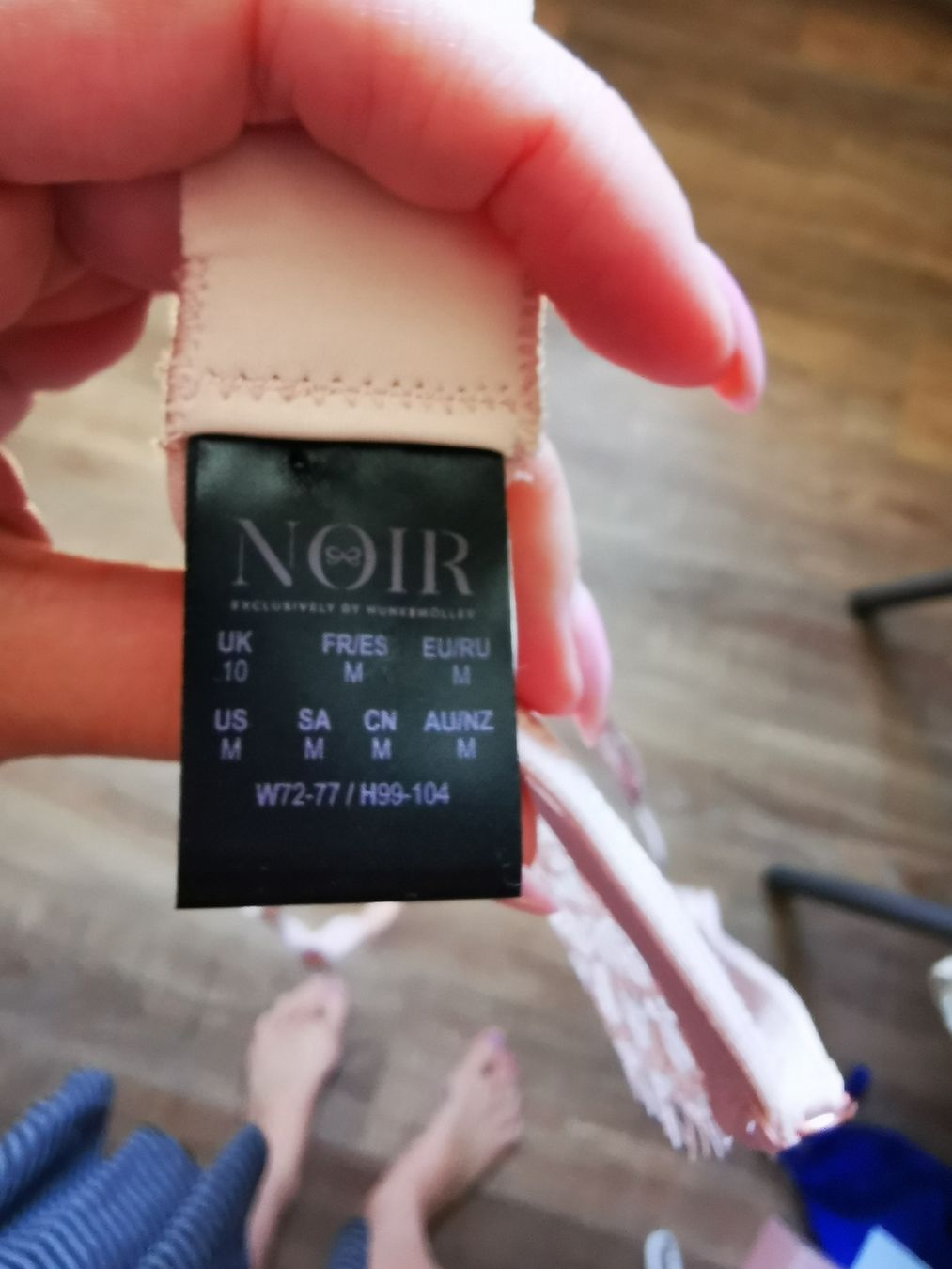 Hunkemöller Altra biancheria intima: Noir BH-Halterung Spitze rosa Groesse M – Nuovo (secondo la descrizione) da Balsthal venduto da Leila_Luna 2