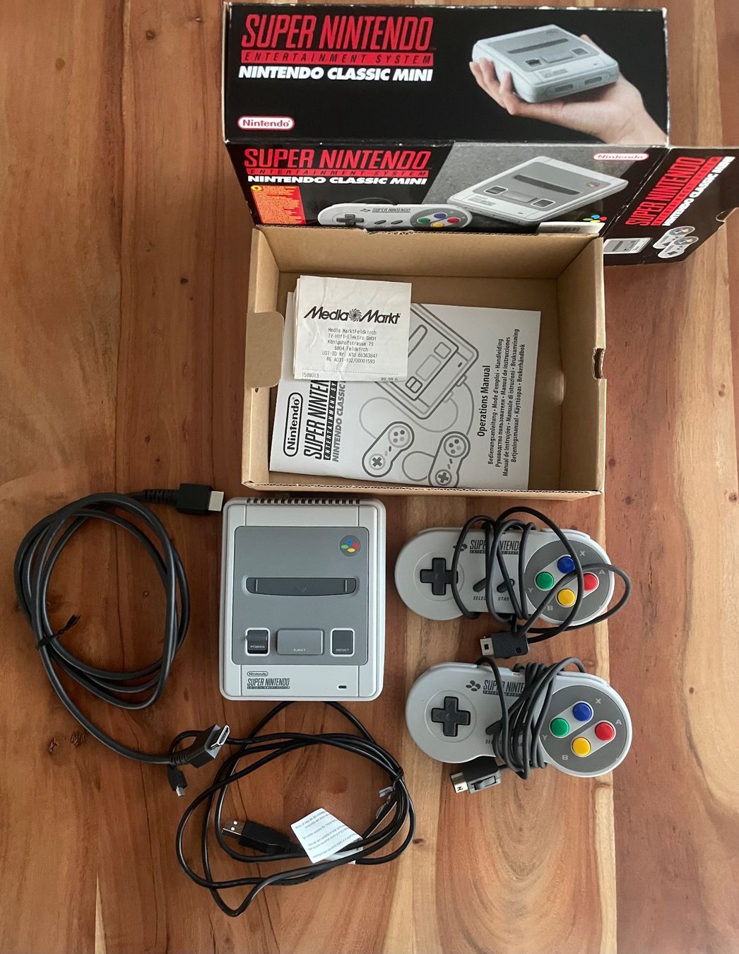 Super Nintendo Classic Mini (SNES) – Komplett in OVP Sammler (Neu ...