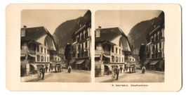 Stereo-Fotografie Interlaken, Blick in d