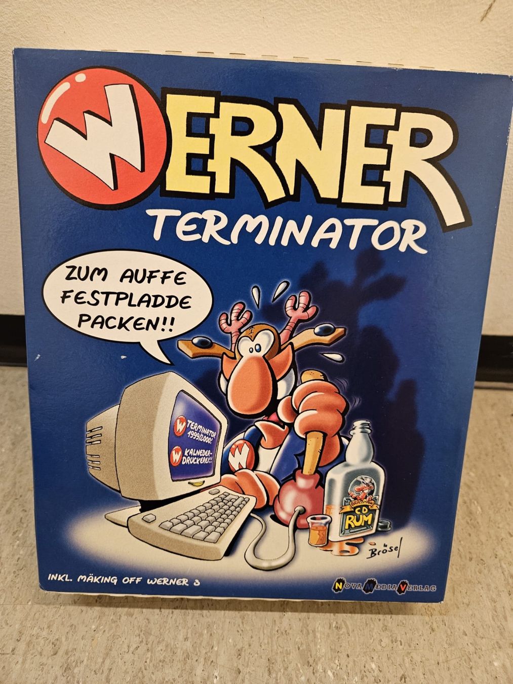 CD & DVD vergini: Werner Terminator (CD-Rom) – Usato da LUZERN venduto da Supigers 1