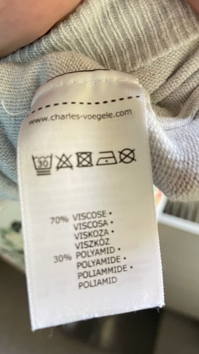 Pulls & Sweat-shirts: Charles Vögele kurzarm Damen Pullover hellgrau Grösse L – D'occasion à Schaffhausen par sun_k7nm 8