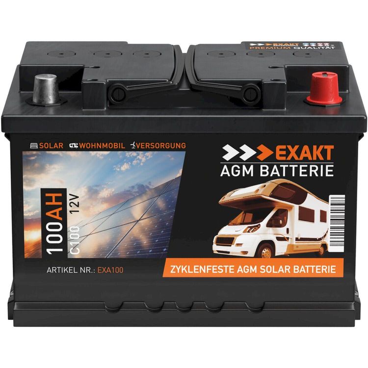 Solarbatterie 280Ah 12V Wohnmobil Versorgung Boot Camping Batterie