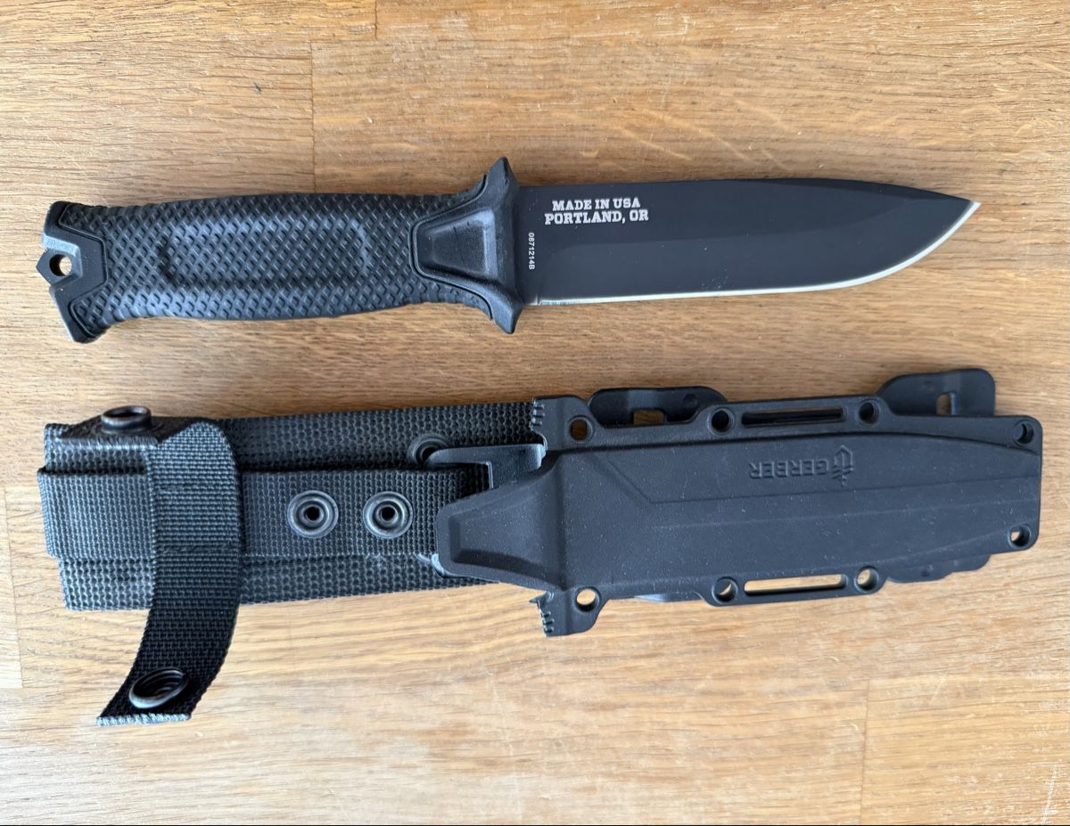 Gerber Militärmesser: Gerber Messer Strongarm Kampfmesser – Neu (gemäss Beschreibung) aus Goldach von Messerguru