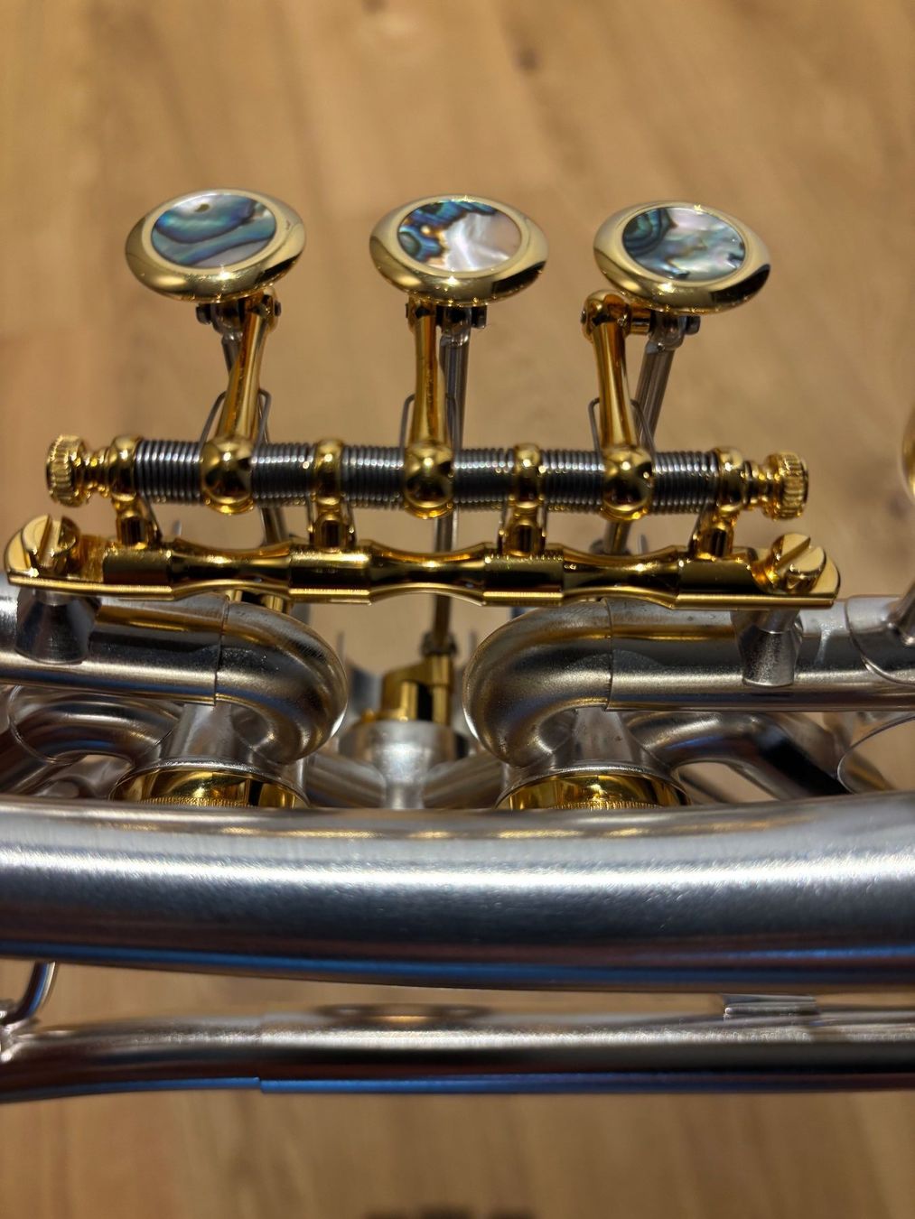 Musikinstrumente: Trompete Bb Schagerl Spyder – Gebraucht aus Locarno von Mulg 1