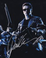 ARNOLD SCHWARZENEGGER *TERMINATOR* handsigniert 20x25cm COA