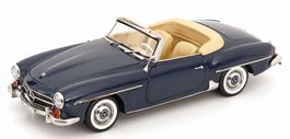 MERCEDES 190SL W121 ROADSTER 1957 BLAU 1:18 NOREV