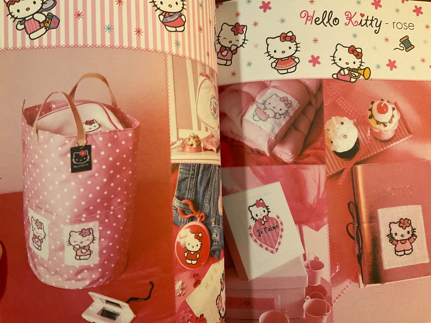 Libri: Livre Hello Kitty Point de Croix - DIY créatif Printemps! – Usato da Avenches venduto da Lactobacille 2