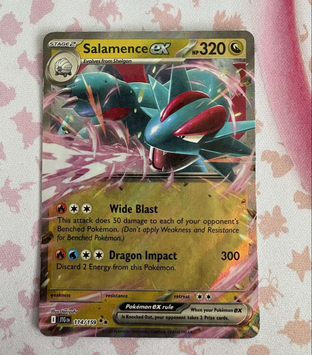 Pokémon Carte collezionabili: Salamence Ex - Journey Together – Nuovo e nell'imballaggio originale da Neuchatel venduto da mar_ne94
