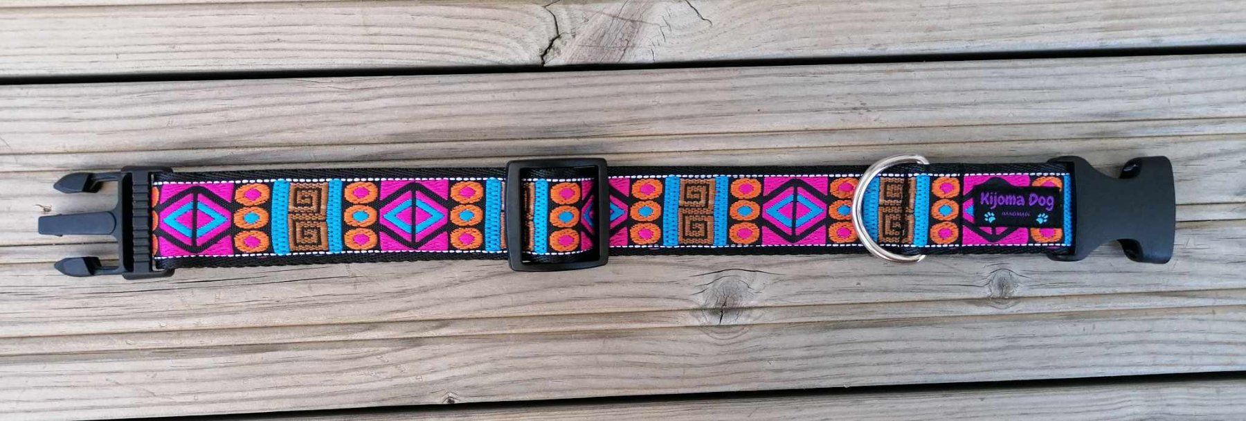 Guinzagli & Collari: Hundehalsband 3.2cm "Azana" handgemacht – Nuovo e nell'imballaggio originale da Grenchen venduto da KijomaDog 3