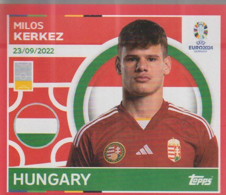 TOPPS EM EURO 2024 HUN SP (Neu (gemäss Beschreibung)) in Rolle für CHF