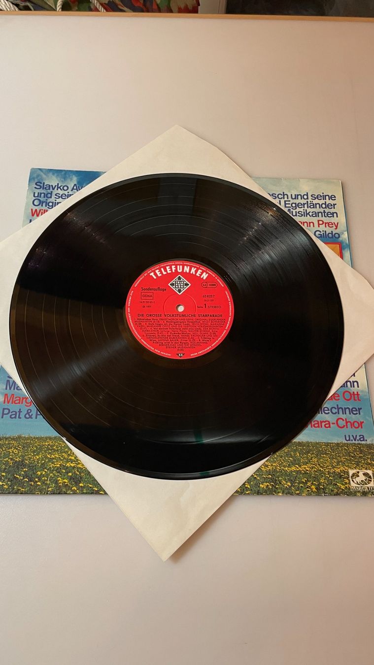 Dischi in vinile: Die grosse volkstümliche Starparade - 2 LPs – Usato da Glattfelden venduto da flomiking 4