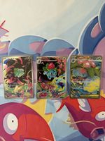Pokémon Bisasam Evolution Set – Bisasam, Bisaknosp &Bisaflor