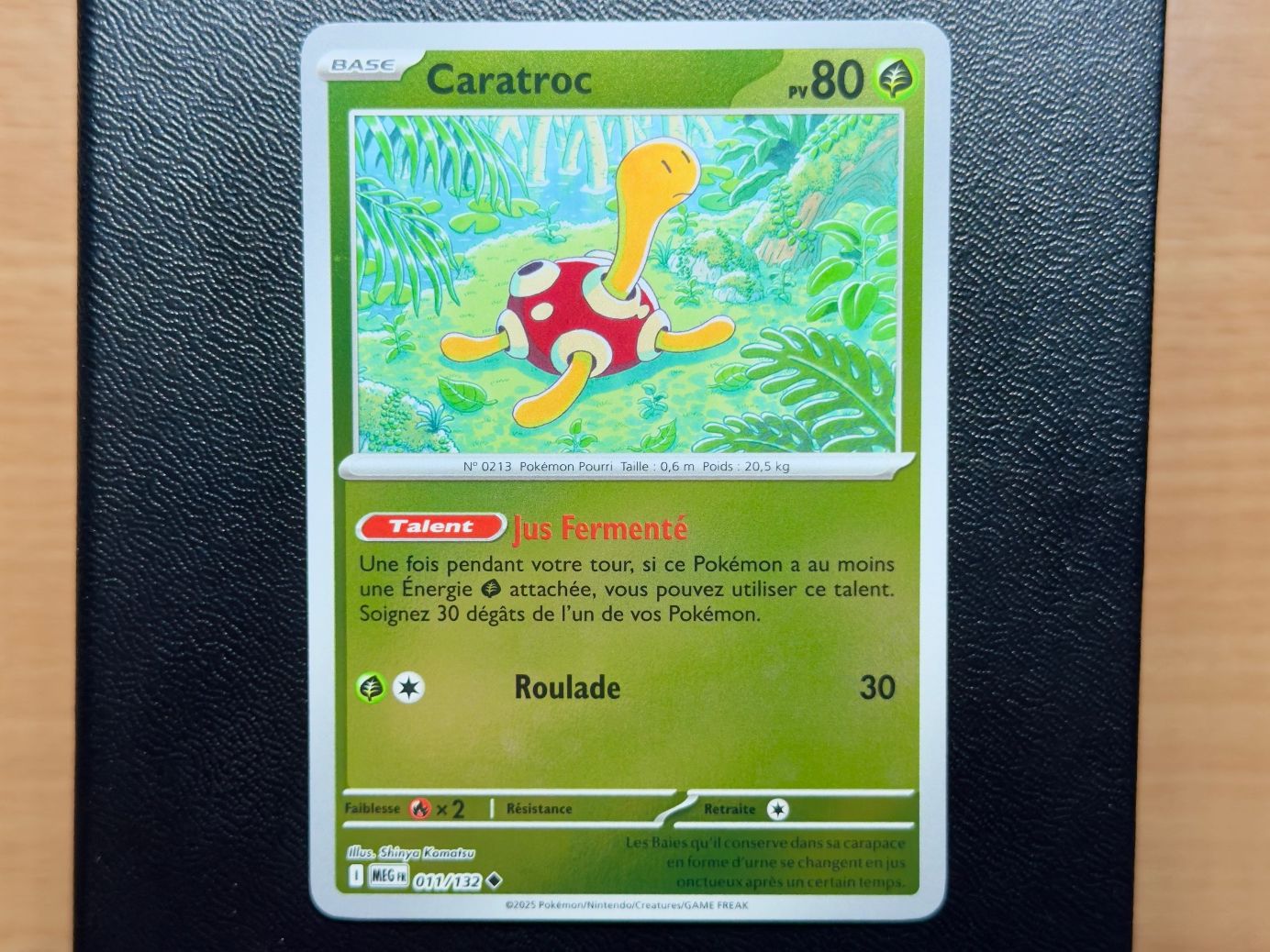 Pokémon Carte collezionabili: Caratroc Reverse (011/132) - Méga-Évolution - ME01 - MEG FR – Usato da Chézard-St-Martin venduto da Kro_Cards