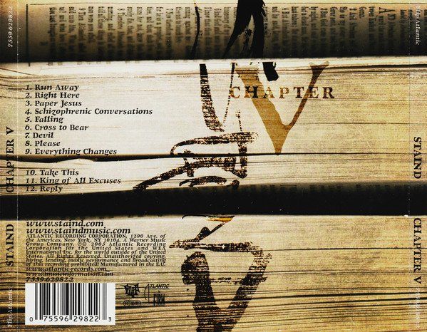 CD: CD Staind - Chapter V (2005) – Usato da Möriken AG venduto da mineralia 1