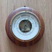 Antiker Barometer Holzgehäuse 