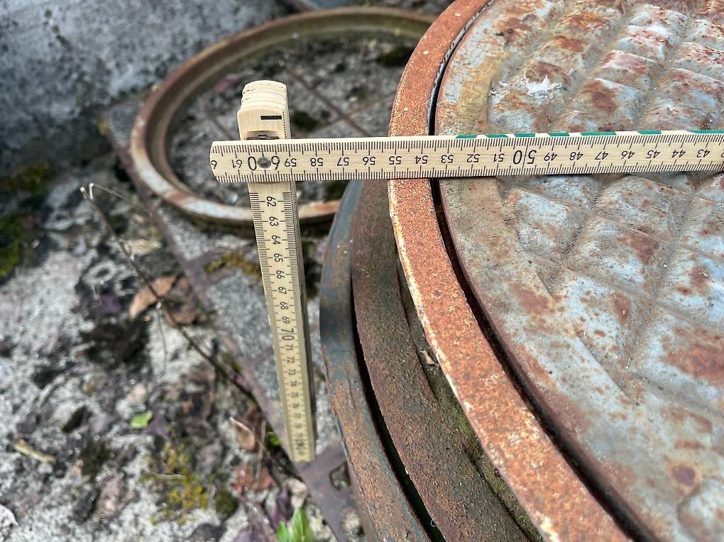 Stagni & Fontane ornamentali: Gussdeckel, Deckel, Schachtdeckel, DN 500 mm – Nuovo (secondo la descrizione) da Oberschrot venduto da baldachin01 6