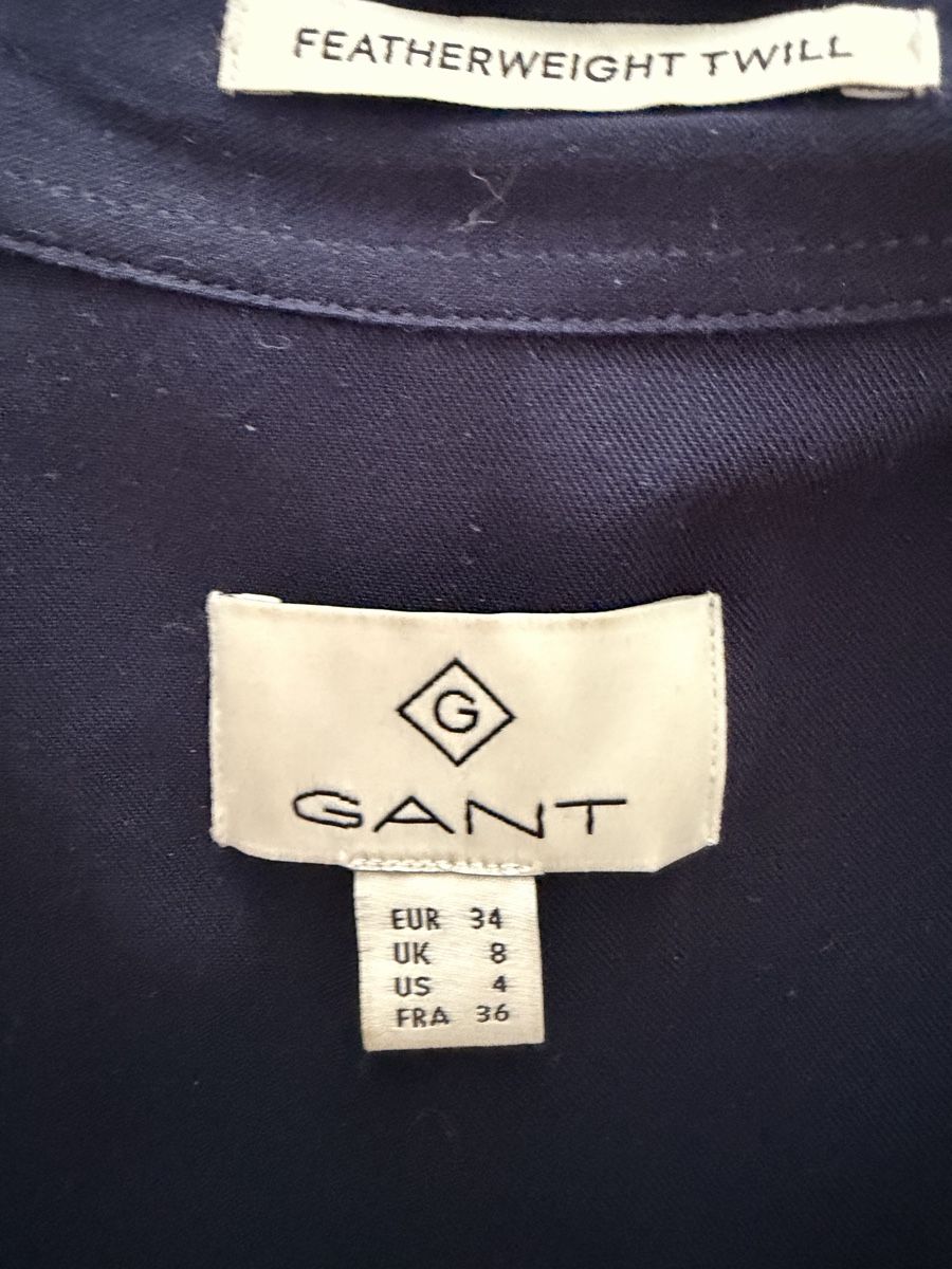 Camicette: GANT Bluse Gr. 34, Dunkelblau – Nuovo (secondo la descrizione) da Regensdorf venduto da elm_257x 2