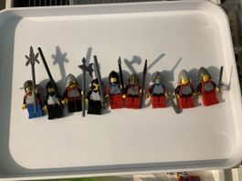 lego Vintage Ritter inkl zubehör 9 stk sehr guter zustand