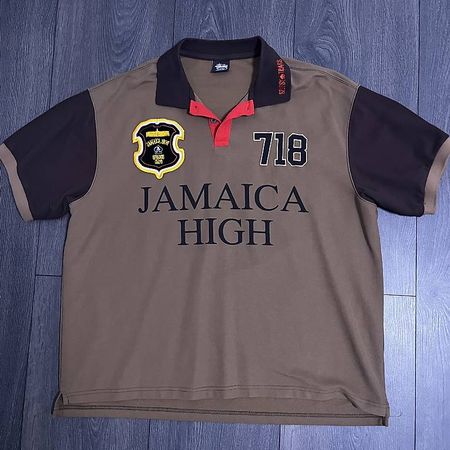 Stüssy x Denim tears polo