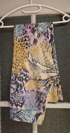 Roccobarocco Hose Schlangenmuster Gr.  34 bunt