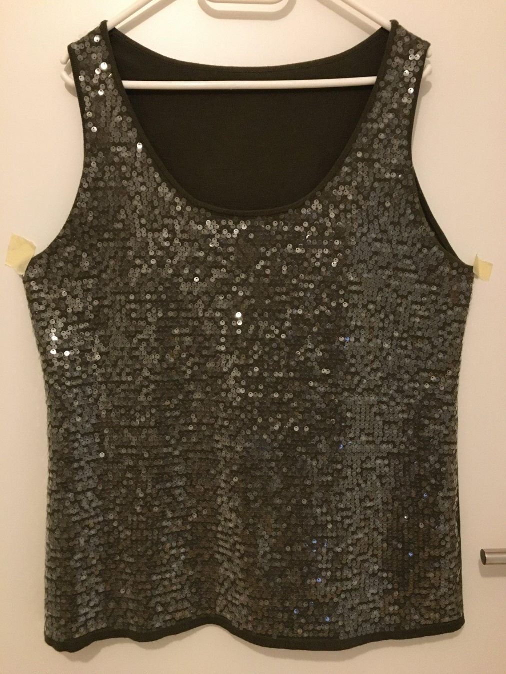 Top: Damenoberteil Glamour Gr 46, funkelnd, NEU – Nuovo e nell'imballaggio originale da Heerbrugg venduto da dwfg