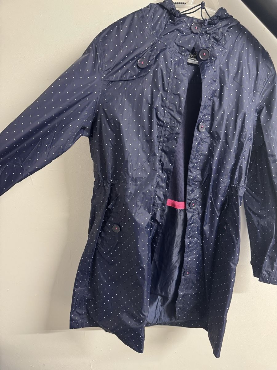 Tchibo Cappotti: Tchibo Regenmantel, Active, Gr. 40, Dunkelblau, Top! – Nuovo (secondo la descrizione) da Belp venduto da Secondhand11