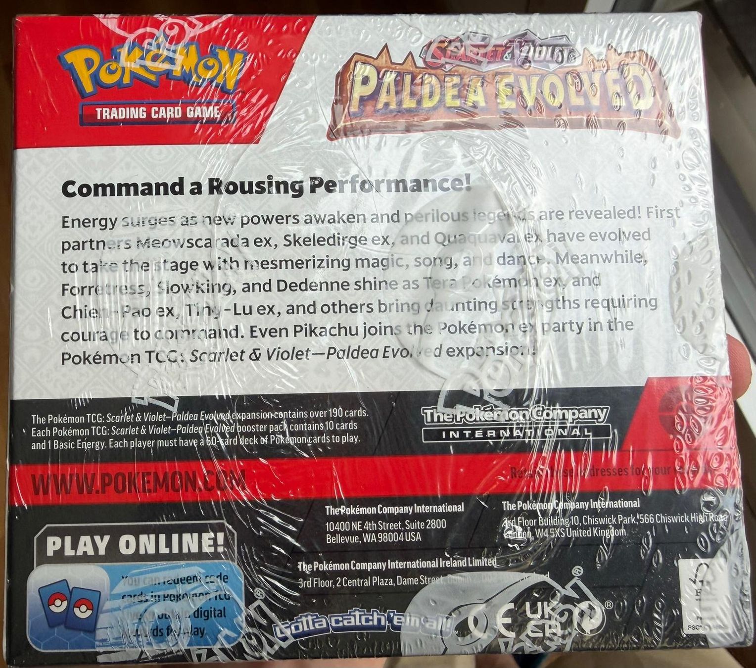 Pokémon Carte collezionabili: Pokémon - Paldea Evolved SV02 - Booster Box – Nuovo e nell'imballaggio originale da Arnegg venduto da Borgimanio 2