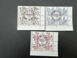 CH  1984 Viererblock 676-679 Erstag Serie (5812)