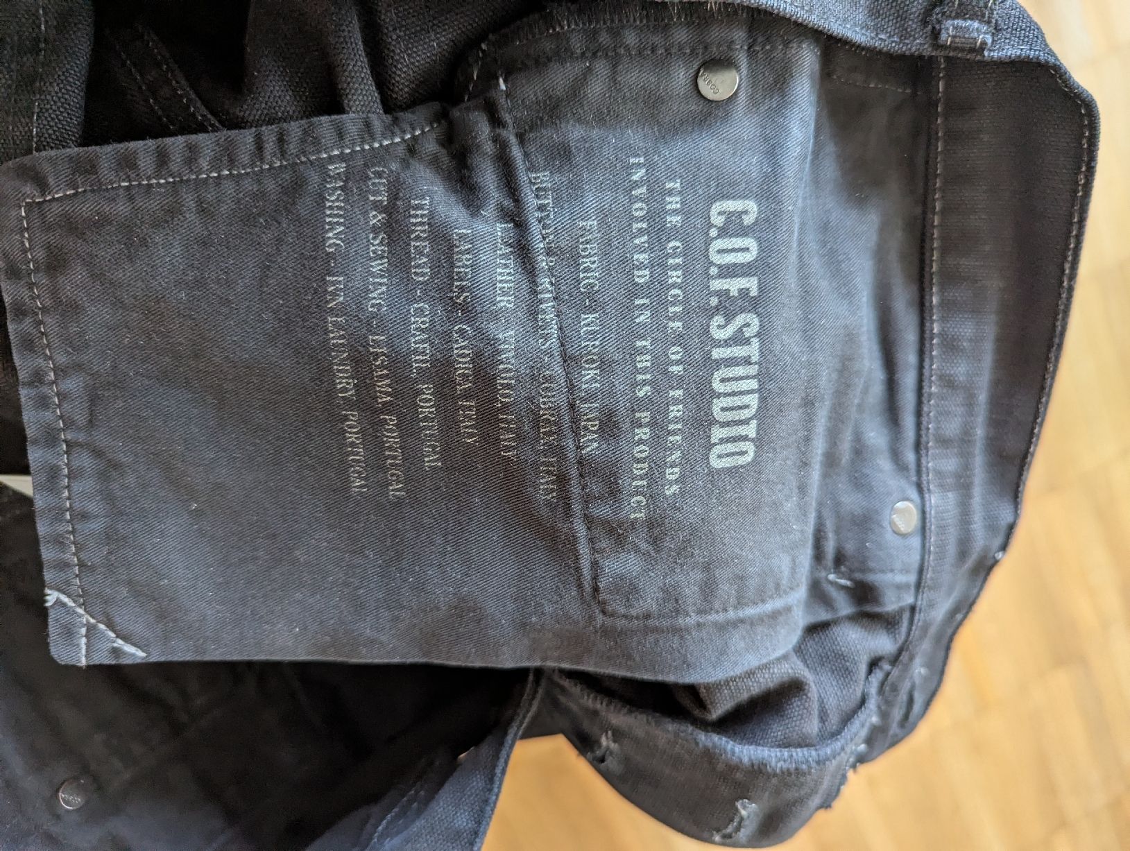 Jeans: C.O.F. Studio Denim Noir, Taille 32 – Usato da Zürich venduto da raulaenya 5