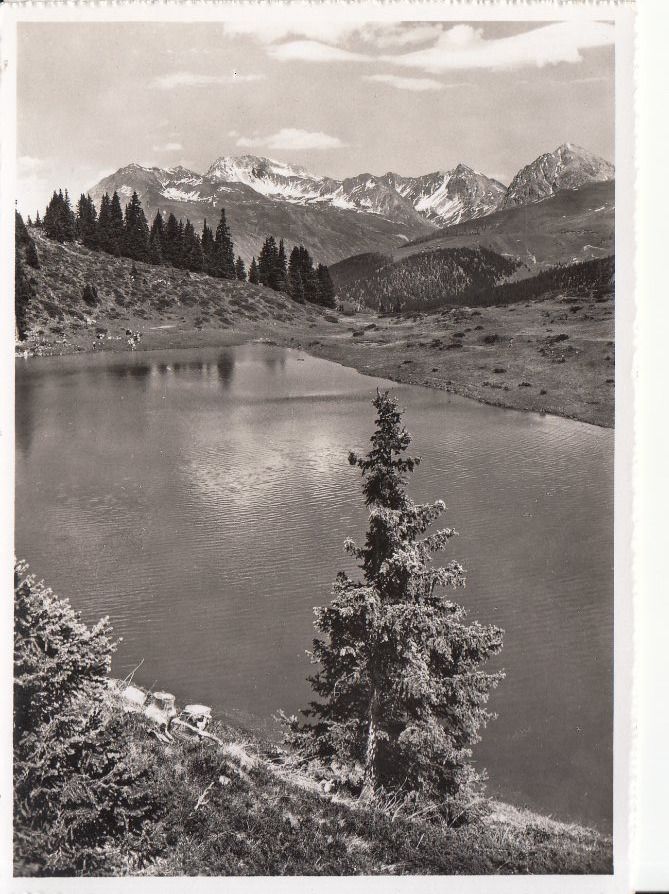 Cartoline postali: Prätschsee, ca. 1950 – Usato da Bürglen TG venduto da StampGraf