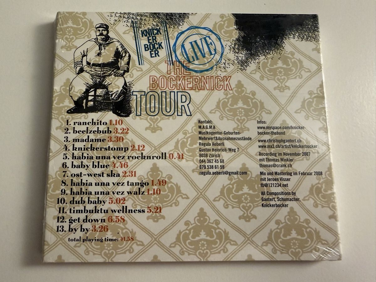 CDs:  Kmick Er Bocker The Bockernick Tour Live  – Gebraucht aus Oberried Brienz von Chyara 1