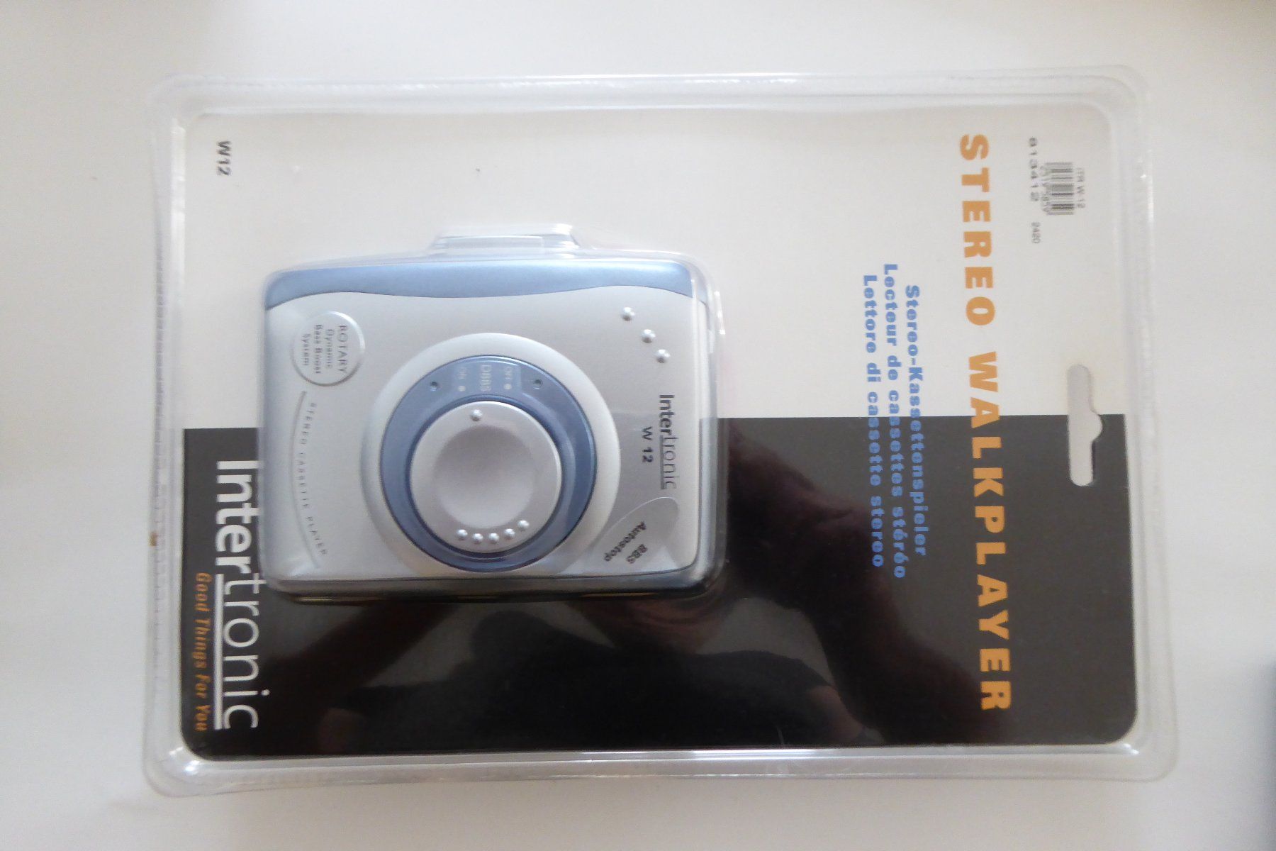 Lettore multimediale portatile: OVP Walkman Stereo Walkplayer Intertronic – Nuovo e nell'imballaggio originale da Allschwil venduto da Summelsarium
