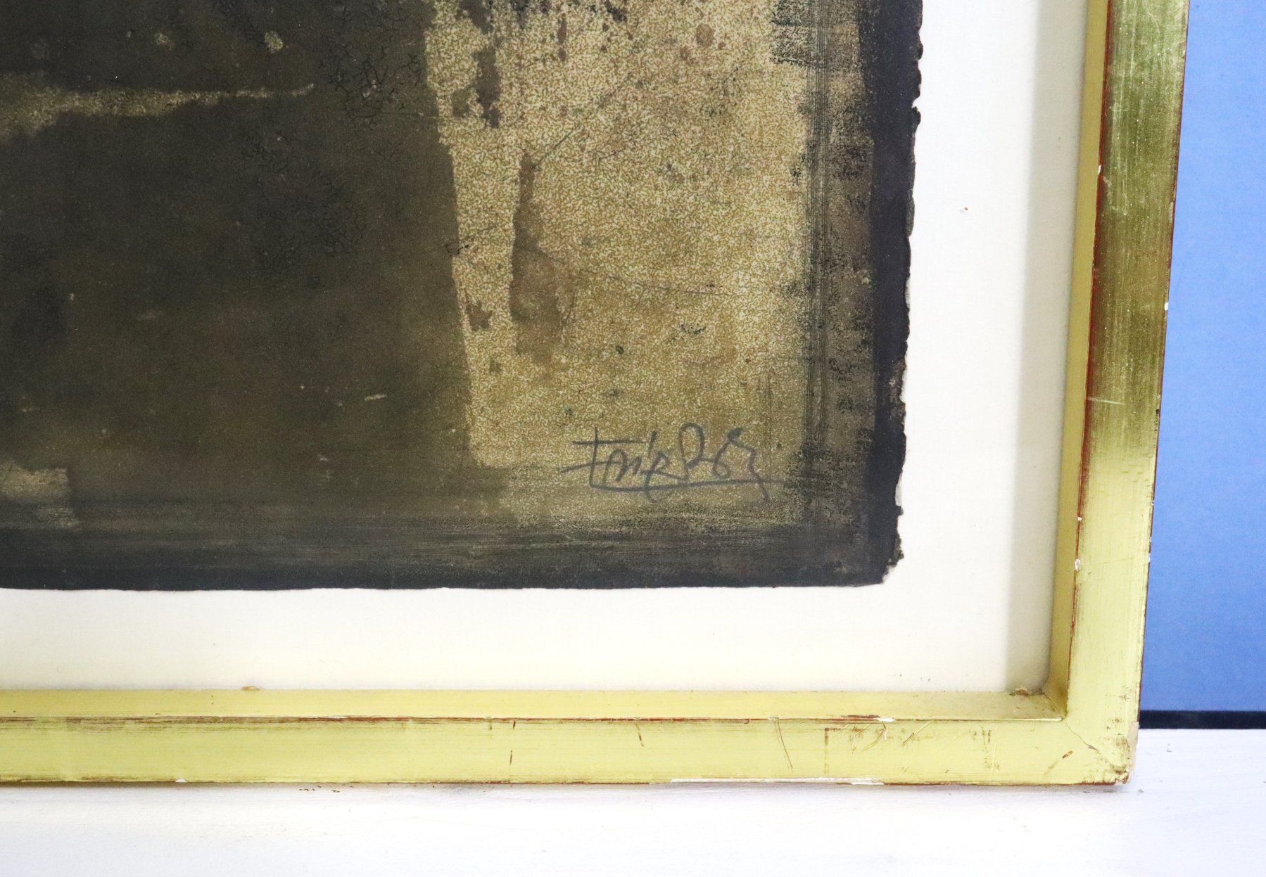 Gemälde: Johnny Friedländer 1912-1992, Farbradierung, handsigniert – Gebraucht aus Zug von Kunst-Fundgrube 8