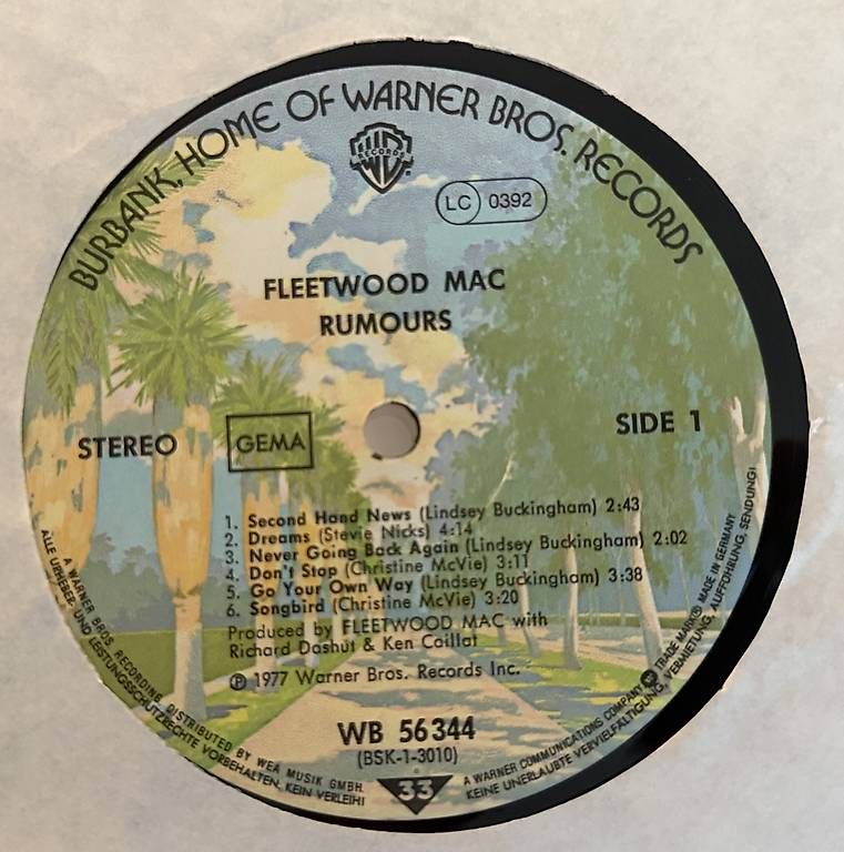 Dischi in vinile: Original LP 1977 Fleetwood Mac – Usato da Weinfelden venduto da ren_w8mb 3