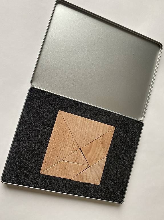 Altro in Decorazioni & Accessori: Holz Tangram in Blechdose – Usato da Brugg AG venduto da FlowerStreet