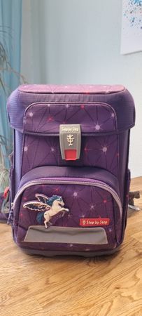 Step by Step Schulranzen Pegasus, lila - schöner Zustand!