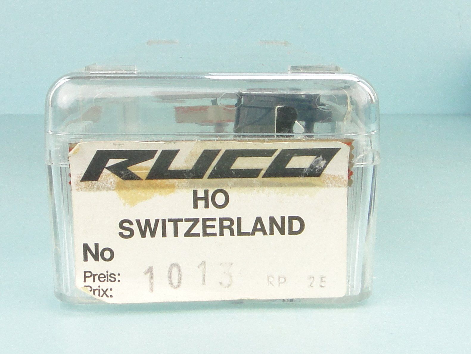 Modellini di ferrovie: Ruco 1013 Silhtal Bahn Flachwagen, NEU – Usato da Bülach venduto da cann11 2