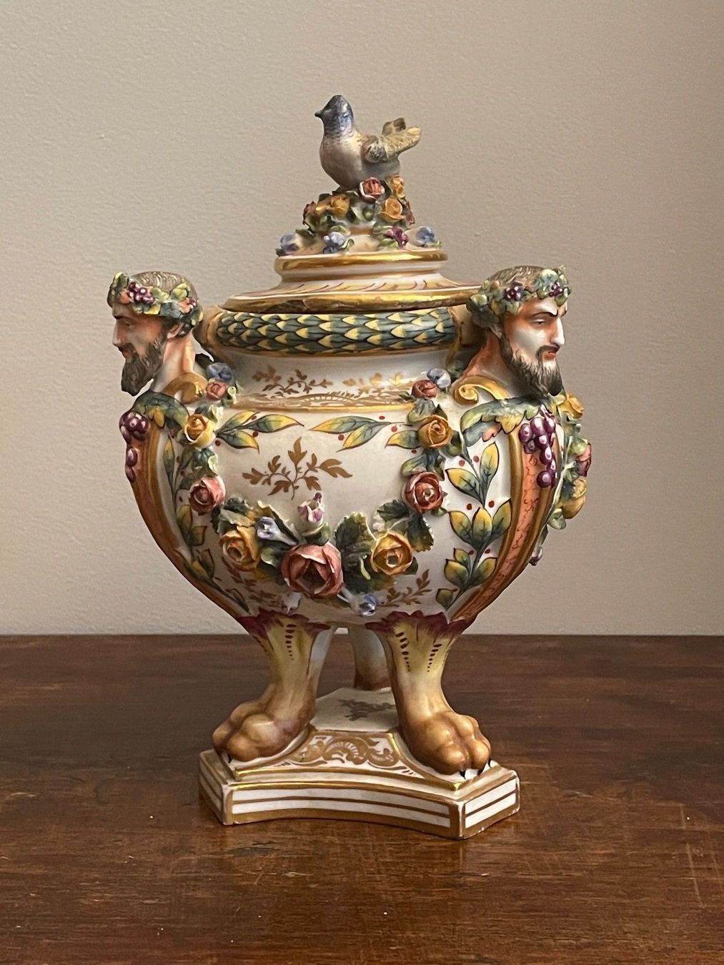 Vasi & Recipienti: Potiche in ceramica, epoca XIX secolo – Usato da Bellinzona venduto da Omegart 1