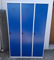Metallschrank / Spind 3 Abteile