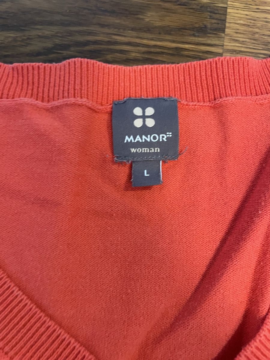 Manor Pulls & Sweat-shirts: Pullover V-Ausschnitt Tomate, L – D'occasion à Liestal par ela_2g9s 1