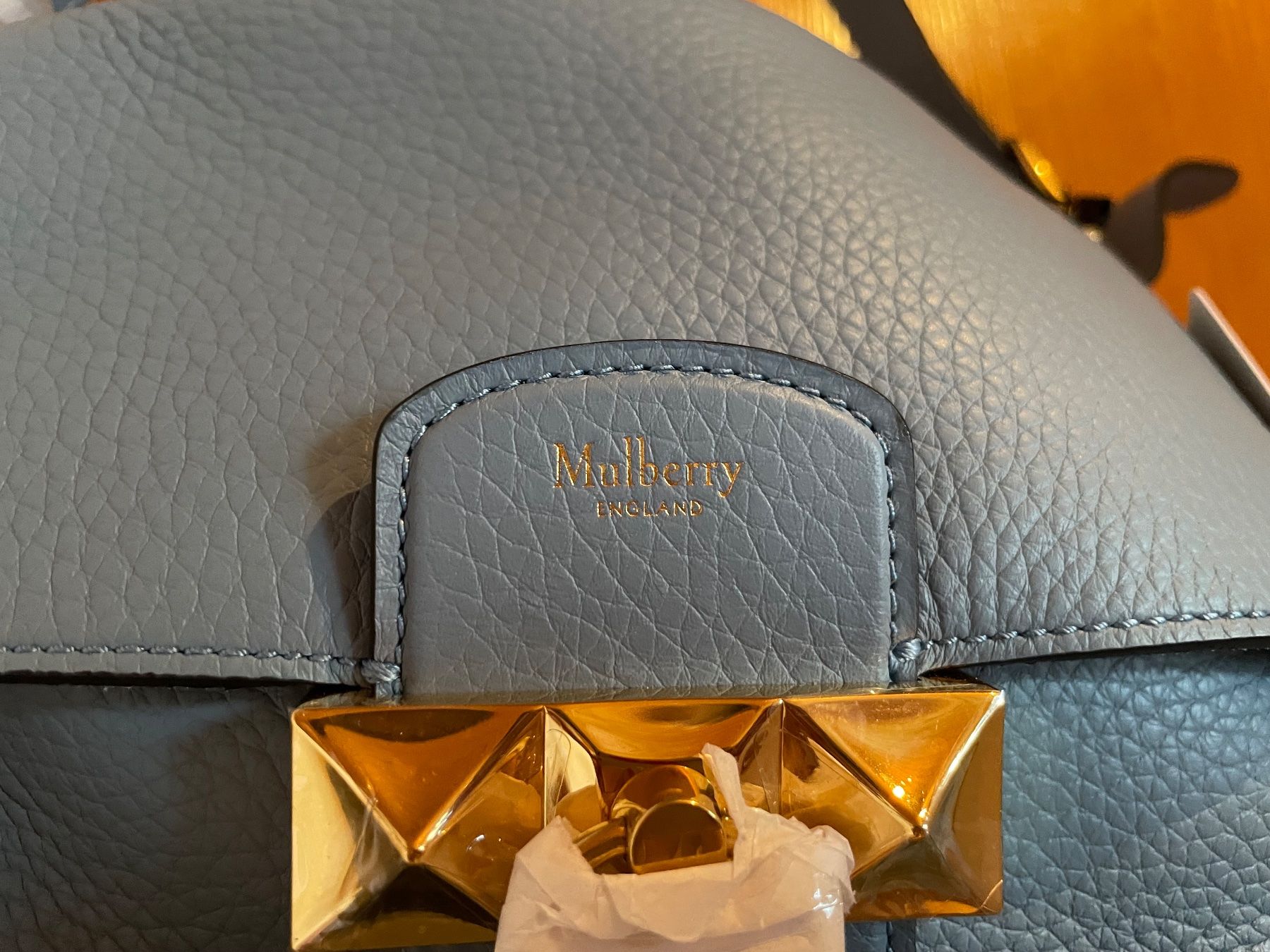Mulberry Borse da donna: Mulberry Keeley Shoulder Bag (hellblau) – Nuovo e nell'imballaggio originale da Arbon venduto da free4style 5