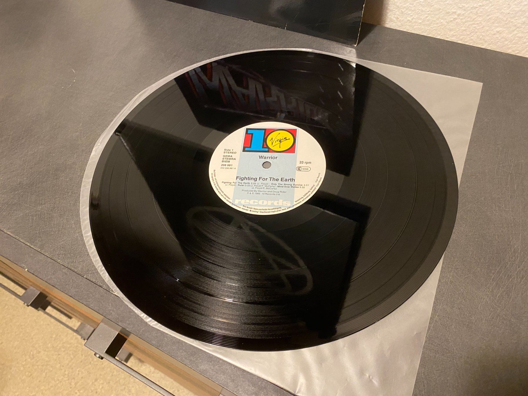 Schallplatten: Warrior LP Orginal – Neu und originalverpackt aus Basel von FatCatPacksTheRatt 4