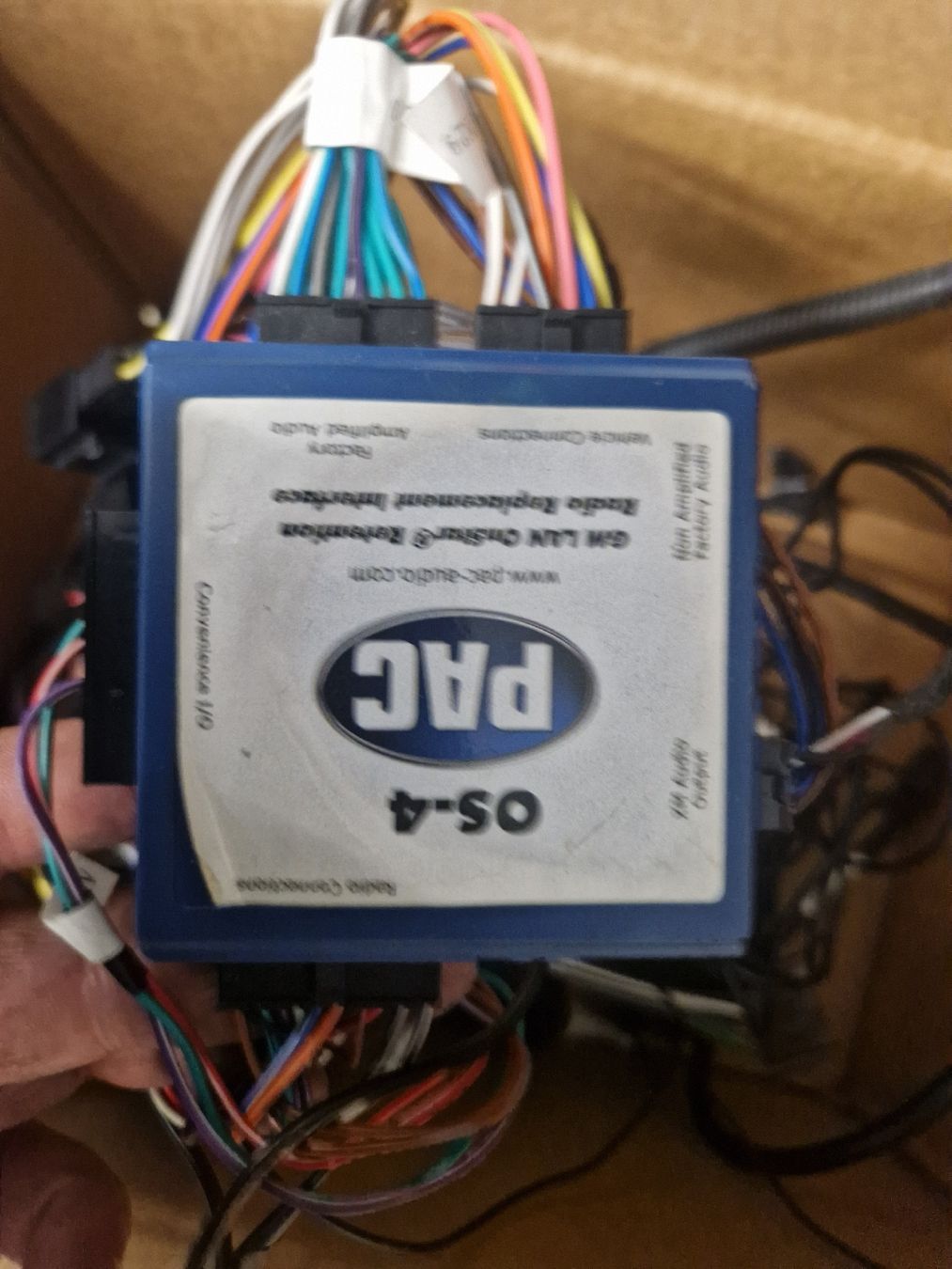 Autres accessoires p. véhicule: Os4 PAC Interface für GM OnStar – D'occasion à Zofingen par Migiskau 1