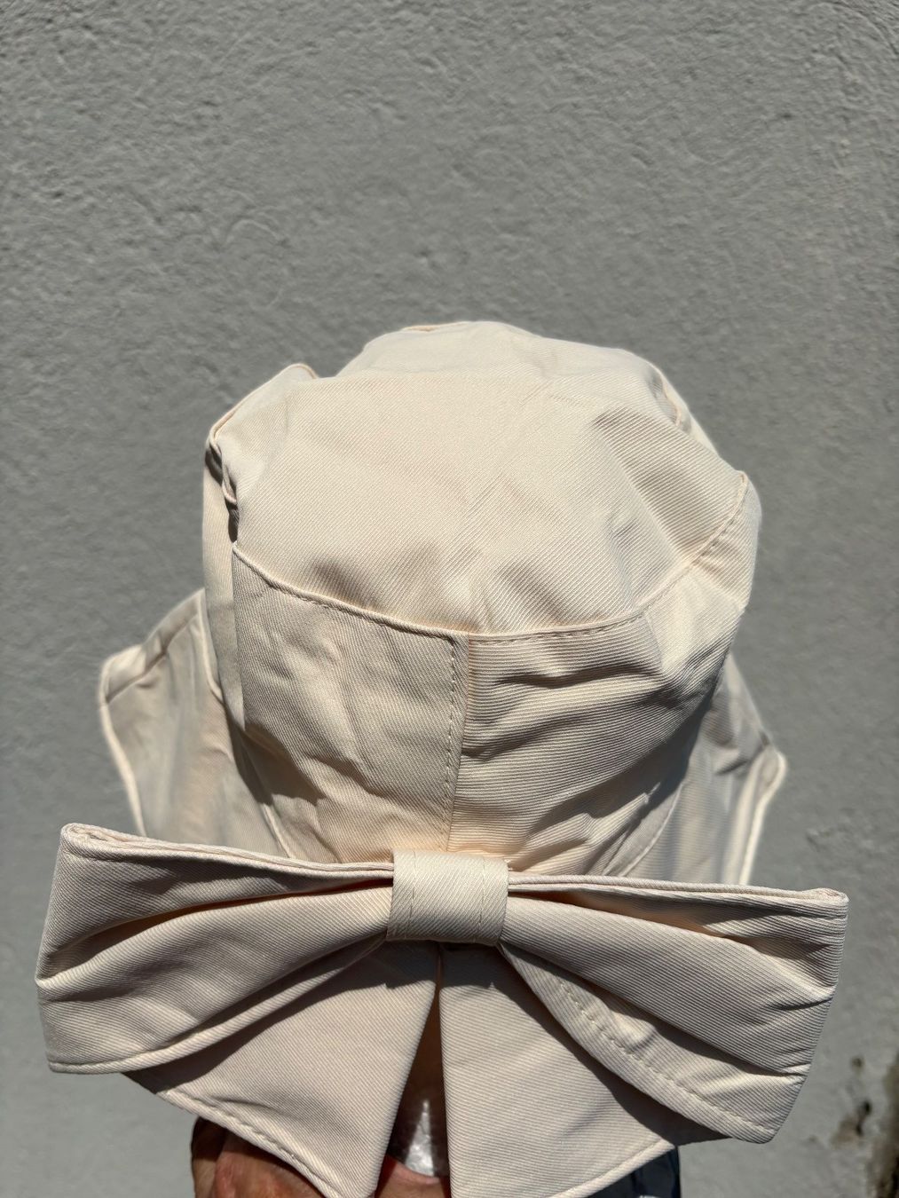Hüte, Mützen & Caps: Toller Sonnenhut mit Schleife schwarz oder beige Fischerhut – Neu und originalverpackt aus Zürich von venusandmars 6