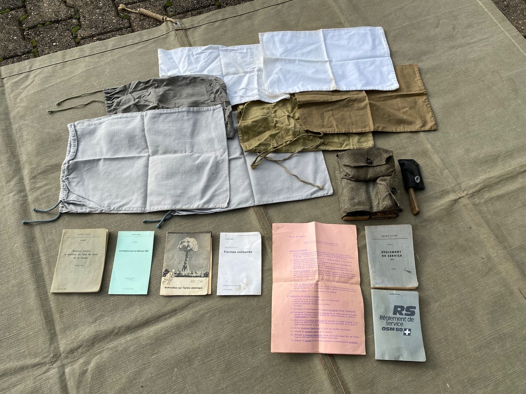 Schweizer Armee Uniformen: Schweizer Militär Reglemente und Schuhputzzeug – Gebraucht aus Feldbach von Fea1 3