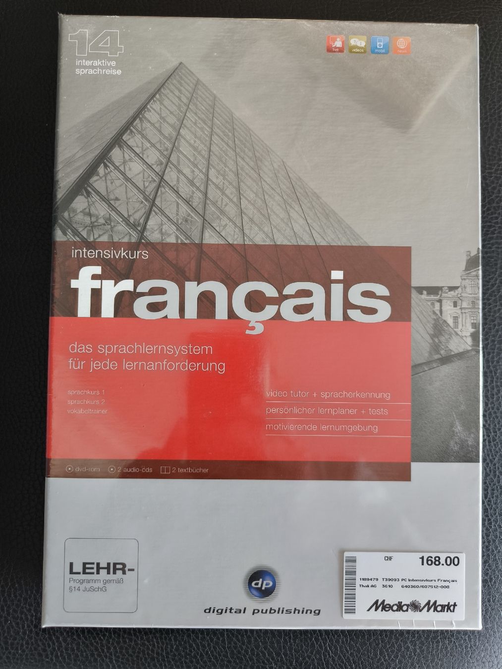 Tutti i DVDs: Französisch Kurs intensiv – Nuovo e nell'imballaggio originale da Winterthur venduto da Evergreen