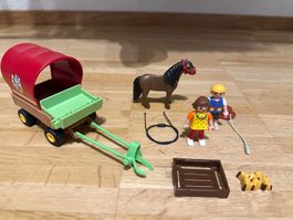 Playmobil Kinder-Ponywagen
