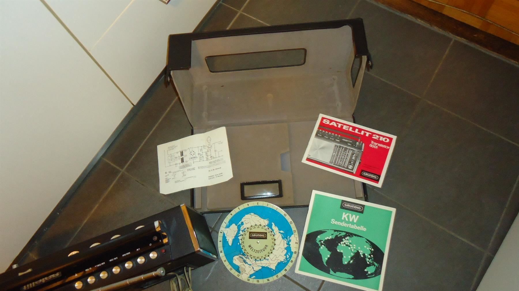 Radio: GRUNDIG SATELLIT TRANSISTOR 6001 RARE ! – Usato da Lausanne venduto da asdyx 2